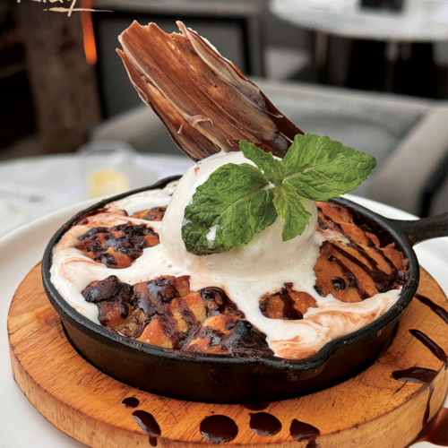 Pan Baked Cookie with Ice-Cream